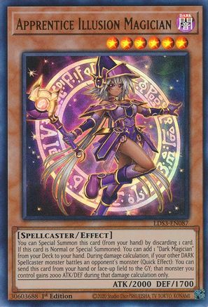 Apprentice Illusion Magician (LDS3-EN087) - Legendary Duelists: Season 3 1st Edition Legendary Duelists: Season 3 Yugioh Single  Squirtle Squad Card Shop.