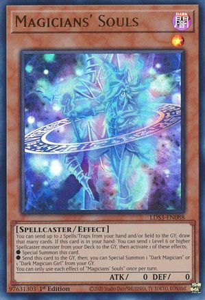 Magicians' Souls (LDS3-EN088) - Legendary Duelists: Season 3 1st Edition Legendary Duelists: Season 3 Yugioh Single  Squirtle Squad Card Shop.