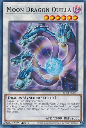 Moon Dragon Quilla (LDS3-EN053) - Legendary Duelists: Season 3 1st Edition Legendary Duelists: Season 3 Yugioh Single  Squirtle Squad Card Shop.