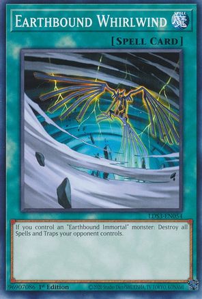 Earthbound Whirlwind (LDS3-EN054) - Legendary Duelists: Season 3 1st Edition Legendary Duelists: Season 3 Yugioh Single  Squirtle Squad Card Shop.