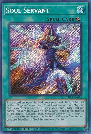 Soul Servant (LDS3-EN095) - Legendary Duelists: Season 3 Limited Legendary Duelists: Season 3 Yugioh Single  Squirtle Squad Card Shop.