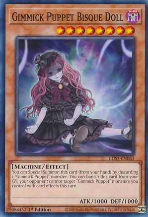 Gimmick Puppet Bisque Doll (LDS3-EN063) - Legendary Duelists: Season 3 1st Edition Legendary Duelists: Season 3 Yugioh Single  Squirtle Squad Card Shop.