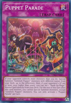Puppet Parade (LDS3-EN069) - Legendary Duelists: Season 3 1st Edition Legendary Duelists: Season 3 Yugioh Single  Squirtle Squad Card Shop.