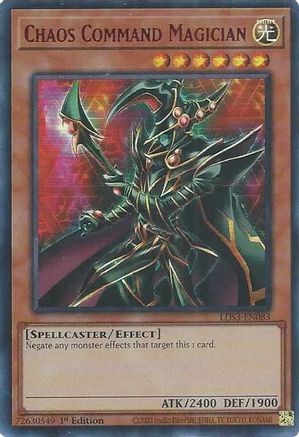 Chaos Command Magician (Red) (LDS3-EN083) - Legendary Duelists: Season 3 1st Edition Legendary Duelists: Season 3 Yugioh Single  Squirtle Squad Card Shop.