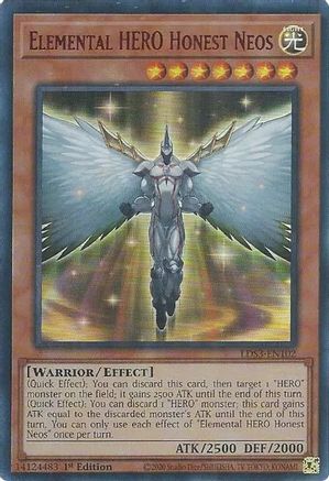 Elemental HERO Honest Neos (Red) (LDS3-EN102) - Legendary Duelists: Season 3 1st Edition Legendary Duelists: Season 3 Yugioh Single  Squirtle Squad Card Shop.