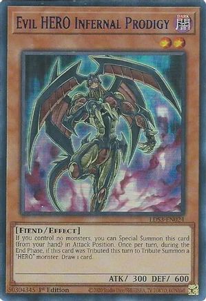 Evil HERO Infernal Prodigy (Blue) (LDS3-EN024) - Legendary Duelists: Season 3 1st Edition Legendary Duelists: Season 3 Yugioh Single  Squirtle Squad Card Shop.