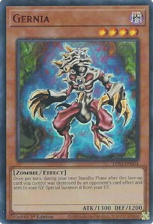 Gernia (Red) (LDS3-EN004) - Legendary Duelists: Season 3 1st Edition Legendary Duelists: Season 3 Yugioh Single  Squirtle Squad Card Shop.