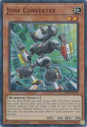 Junk Converter (Red) (LDS3-EN118) - Legendary Duelists: Season 3 1st Edition Legendary Duelists: Season 3 Yugioh Single  Squirtle Squad Card Shop.