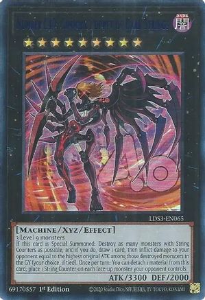 Number C40: Gimmick Puppet of Dark Strings (Blue) (LDS3-EN065) - Legendary Duelists: Season 3 1st Edition Legendary Duelists: Season 3 Yugioh Single  Squirtle Squad Card Shop.