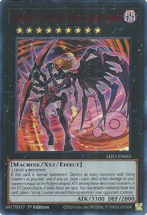 Number C40: Gimmick Puppet of Dark Strings (Red) (LDS3-EN065) - Legendary Duelists: Season 3 1st Edition Legendary Duelists: Season 3 Yugioh Single  Squirtle Squad Card Shop.