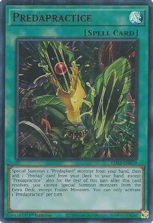 Predapractice (Red) (LDS3-EN079) - Legendary Duelists: Season 3 1st Edition Legendary Duelists: Season 3 Yugioh Single  Squirtle Squad Card Shop.