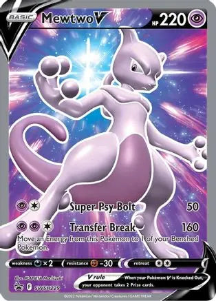 Pokémon TCG - Mewtwo V SWSH229 - Holofoil Sword & Shield Promo Card SWSH: Sword & Shield Promo Cards Pokemon Single  Squirtle Squad Card Shop.