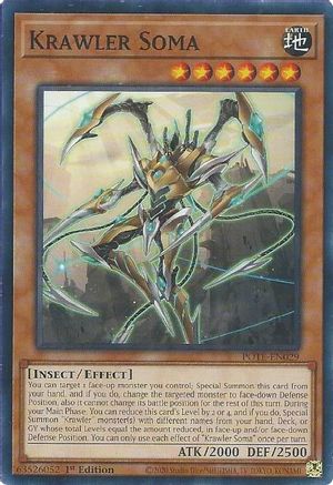 Krawler Soma (POTE-EN029) - Power of the Elements 1st Edition Power of the Elements Yugioh Single  Squirtle Squad Card Shop.