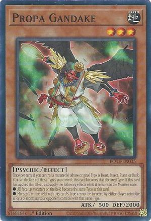 Propa Gandake (POTE-EN035) - Power of the Elements 1st Edition Power of the Elements Yugioh Single  Squirtle Squad Card Shop.