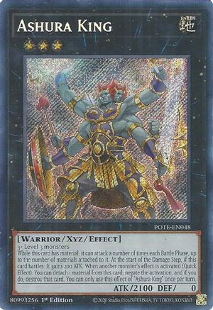 Ashura King (POTE-EN048) - Power of the Elements 1st Edition Power of the Elements Yugioh Single  Squirtle Squad Card Shop.
