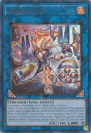 Spright Elf (POTE-EN049) - Power of the Elements Unlimited Power of the Elements Yugioh Single  Squirtle Squad Card Shop.
