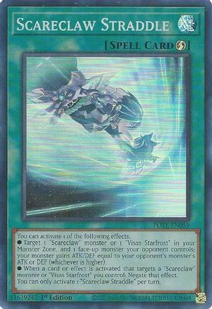 Scareclaw Straddle (POTE-EN059) - Power of the Elements Unlimited Power of the Elements Yugioh Single  Squirtle Squad Card Shop.