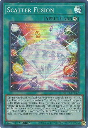 Scatter Fusion (POTE-EN062) - Power of the Elements Unlimited Power of the Elements Yugioh Single  Squirtle Squad Card Shop.
