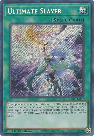 Ultimate Slayer (POTE-EN067) - Power of the Elements Unlimited Power of the Elements Yugioh Single  Squirtle Squad Card Shop.