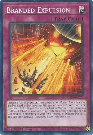 Branded Expulsion (POTE-EN070) - Power of the Elements Unlimited Power of the Elements Yugioh Single  Squirtle Squad Card Shop.