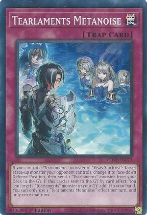 Tearlaments Metanoise (POTE-EN071) - Power of the Elements 1st Edition Power of the Elements Yugioh Single  Squirtle Squad Card Shop.