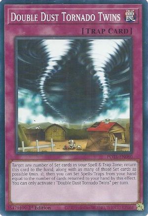 Double Dust Tornado Twins (POTE-EN080) - Power of the Elements 1st Edition Power of the Elements Yugioh Single  Squirtle Squad Card Shop.