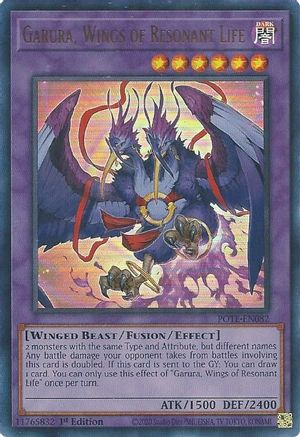 Garura, Wings of Resonant Life (POTE-EN082) - Power of the Elements 1st Edition Power of the Elements Yugioh Single  Squirtle Squad Card Shop.