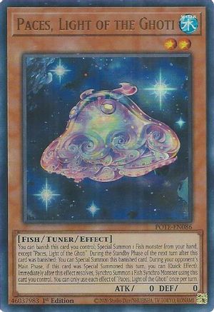 Paces, Light of the Ghoti (POTE-EN086) - Power of the Elements 1st Edition Power of the Elements Yugioh Single  Squirtle Squad Card Shop.