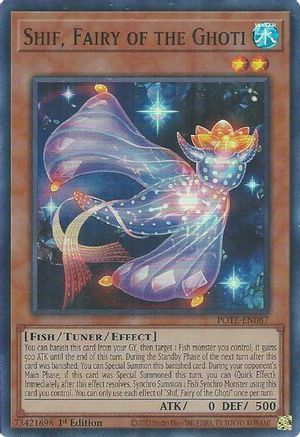 Shif, Fairy of the Ghoti (POTE-EN087) - Power of the Elements Unlimited Power of the Elements Yugioh Single  Squirtle Squad Card Shop.