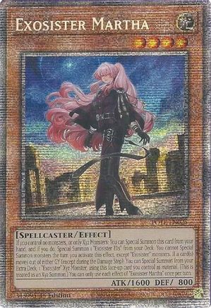 Exosister Martha (Starlight Rare) (POTE-EN025) - Power of the Elements 1st Edition Power of the Elements Yugioh Single  Squirtle Squad Card Shop.