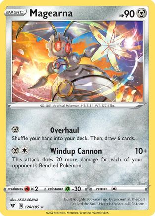 Magearna - 128/185/185  Deck Exclusives - Rare Deck Exclusives Pokemon Single  Squirtle Squad Card Shop.