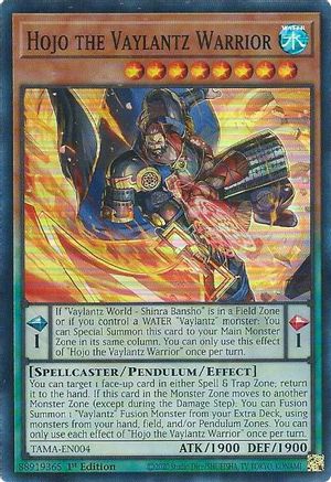 Hojo the Vaylantz Warrior (TAMA-EN004) - Tactical Masters 1st Edition Tactical Masters Yugioh Single  Squirtle Squad Card Shop.