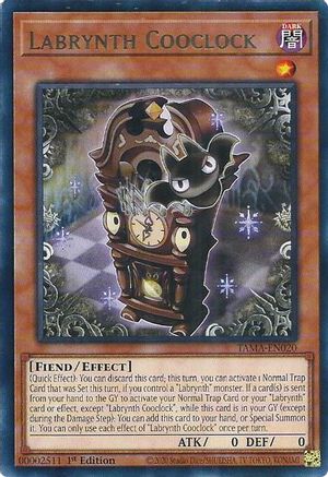Labrynth Cooclock (TAMA-EN020) - Tactical Masters 1st Edition Tactical Masters Yugioh Single  Squirtle Squad Card Shop.