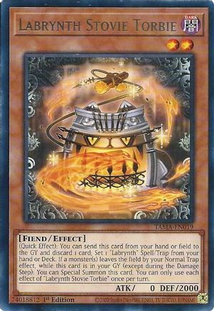Labrynth Stovie Torbie (TAMA-EN019) - Tactical Masters 1st Edition Tactical Masters Yugioh Single  Squirtle Squad Card Shop.
