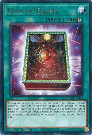 Book of Eclipse (TAMA-EN041) - Tactical Masters 1st Edition Tactical Masters Yugioh Single  Squirtle Squad Card Shop.