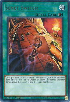 Senet Switch (TAMA-EN042) - Tactical Masters 1st Edition Tactical Masters Yugioh Single  Squirtle Squad Card Shop.