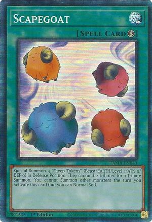 Scapegoat (CR) (TAMA-EN043) - Tactical Masters 1st Edition Tactical Masters Yugioh Single  Squirtle Squad Card Shop.