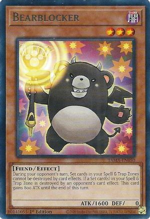 Bearblocker (TAMA-EN050) - Tactical Masters 1st Edition Tactical Masters Yugioh Single  Squirtle Squad Card Shop.