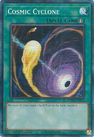 Cosmic Cyclone (CR) (TAMA-EN053) - Tactical Masters 1st Edition Tactical Masters Yugioh Single  Squirtle Squad Card Shop.