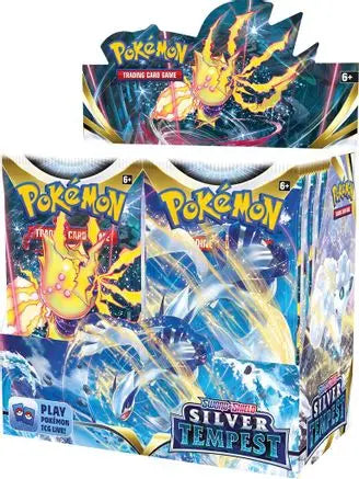 Silver Tempest Booster Box SWSH12: Silver Tempest Pokemon Sealed  Squirtle Squad Card Shop.