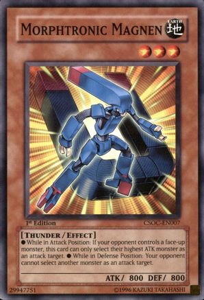 Morphtronic Magnen (CSOC-EN007) - Crossroads of Chaos 1st Edition Crossroads of Chaos Yugioh Single  Squirtle Squad Card Shop.
