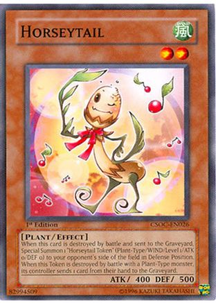 Horseytail (CSOC-EN026) - Crossroads of Chaos 1st Edition Crossroads of Chaos Yugioh Single  Squirtle Squad Card Shop.