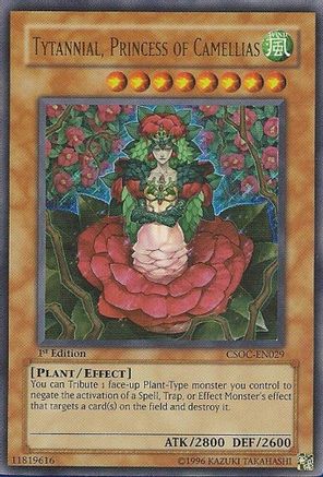 Tytannial, Princess of Camellias (CSOC-EN029) - Crossroads of Chaos 1st Edition Crossroads of Chaos Yugioh Single  Squirtle Squad Card Shop.