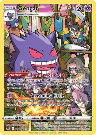 Gengar TG06/TG30 – Lost Origin Trainer Gallery – Holofoil