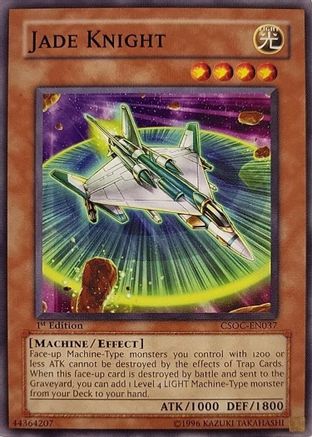 Jade Knight (CSOC-EN037) - Crossroads of Chaos 1st Edition Crossroads of Chaos Yugioh Single  Squirtle Squad Card Shop.