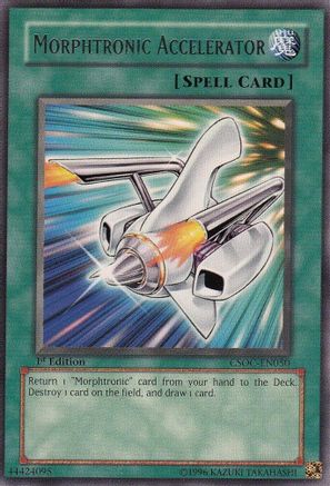 Morphtronic Accelerator (CSOC-EN050) - Crossroads of Chaos Unlimited Crossroads of Chaos Yugioh Single  Squirtle Squad Card Shop.