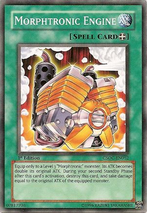 Morphtronic Engine (CSOC-EN052) - Crossroads of Chaos Unlimited Crossroads of Chaos Yugioh Single  Squirtle Squad Card Shop.
