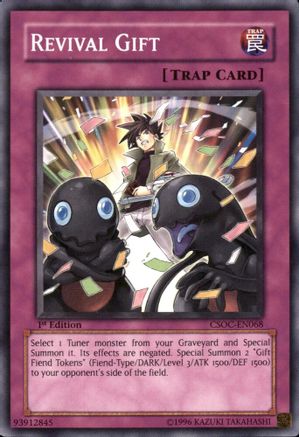 Revival Gift (CSOC-EN068) - Crossroads of Chaos Unlimited Crossroads of Chaos Yugioh Single  Squirtle Squad Card Shop.