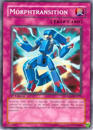 Morphtransition (CSOC-EN071) - Crossroads of Chaos 1st Edition Crossroads of Chaos Yugioh Single  Squirtle Squad Card Shop.
