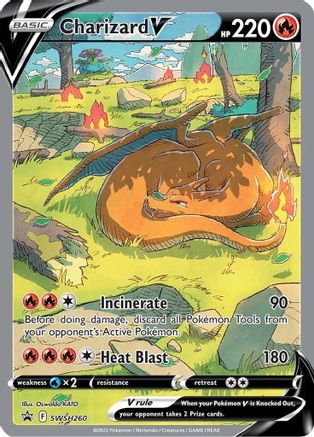 Sword & Shield - Promo Cards - Charizard V SWSH260
